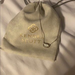 Kendra Scott White Stone Necklace